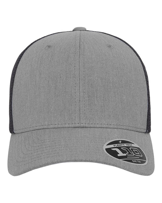 Gray/Black Flexfit Snapback Trucker