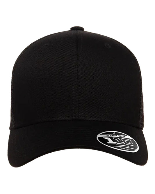 Black Flexfit Snapback Trucker