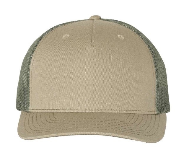 khaki/loden Richardson Trucker