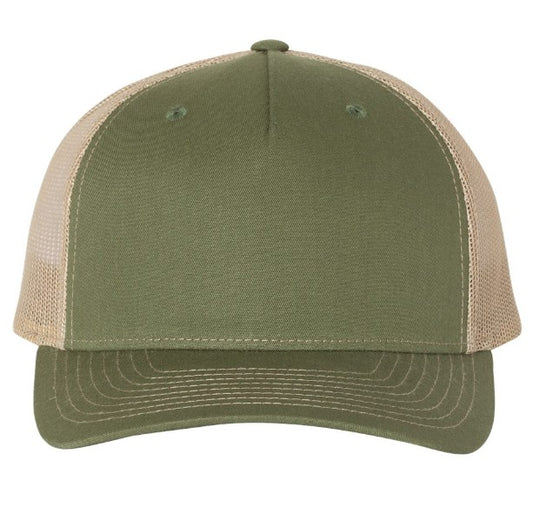 Olive/Tan Richardson Trucker